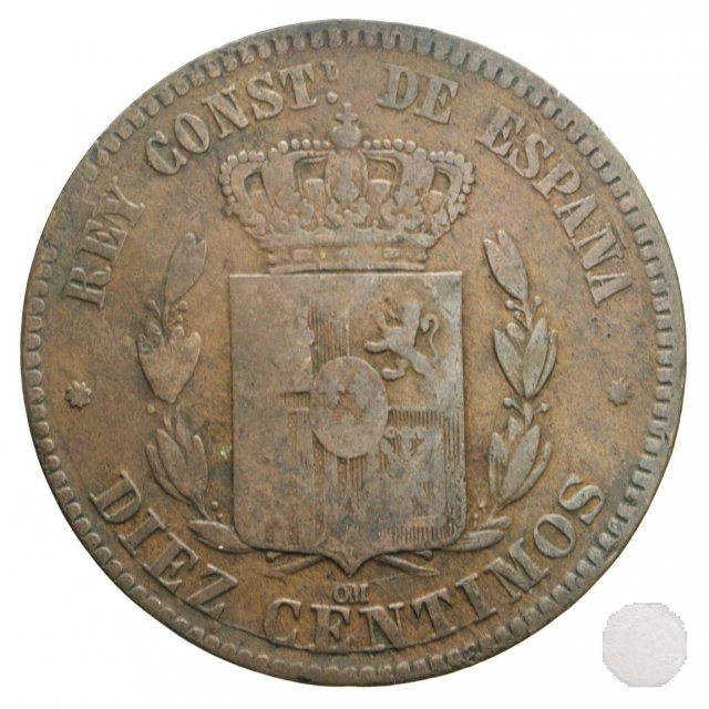 10 CENTIMOS 1879 (Barcelona)