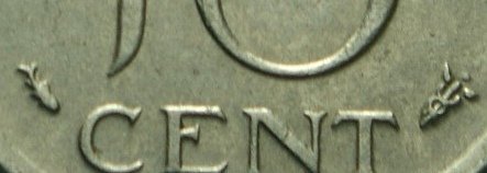 10 CENTS VIII tipo 1948 (Utrecht)