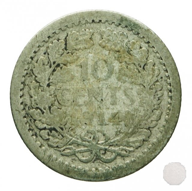 10 CENTS V tipo 1914 (Utrecht)