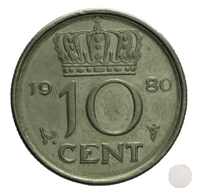 10 CENTS 1980 (Utrecht)