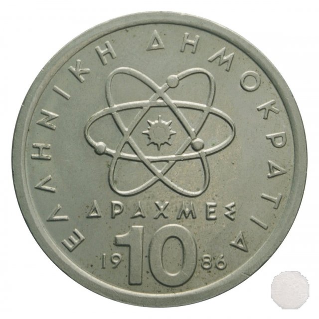 10 DRACHMES 1986 (Atena)