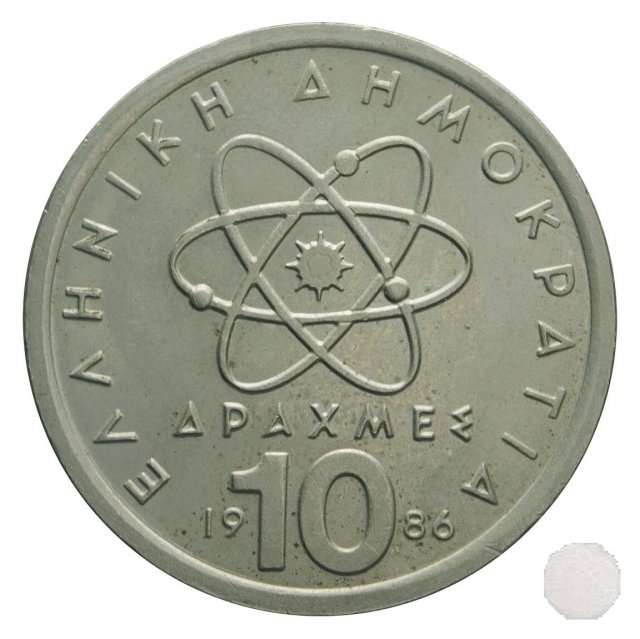 10 DRACHMES 1986 (Atena)