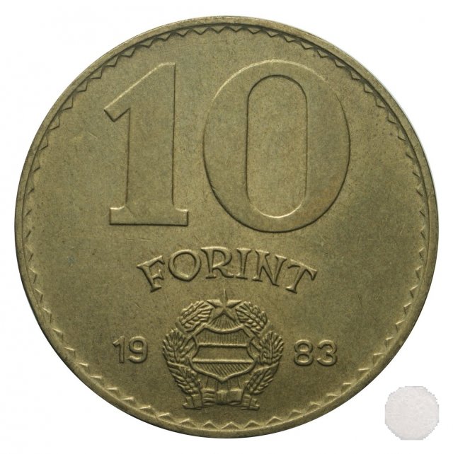 10 FORINT II tipo 1983 (Budapest)