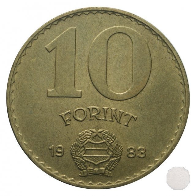 10 FORINT II tipo 1983 (Budapest)