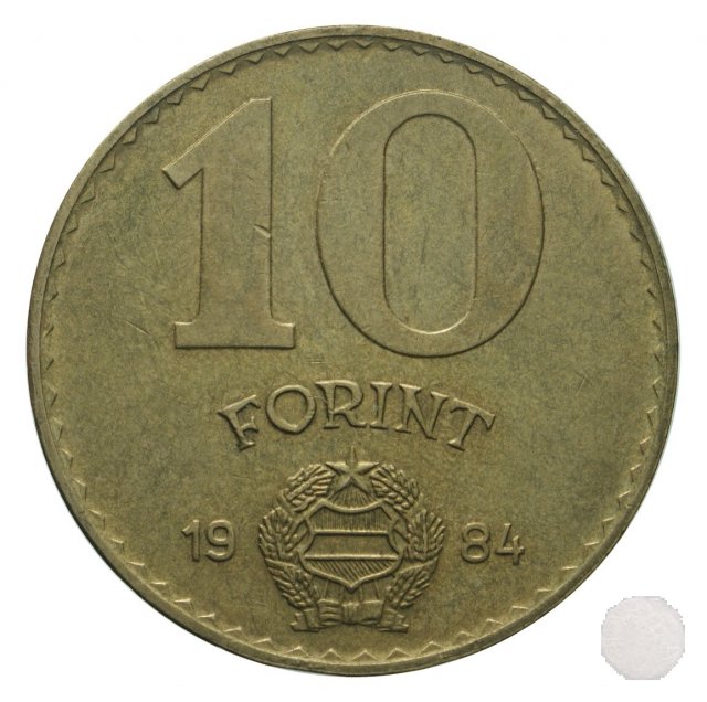 10 FORINT II tipo 1984 (Budapest)