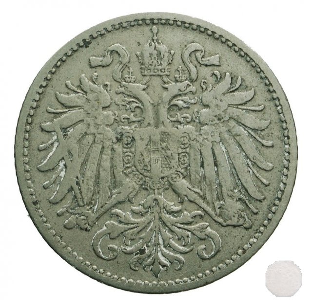 10 HELLER I tipo 1893 (Vienna)