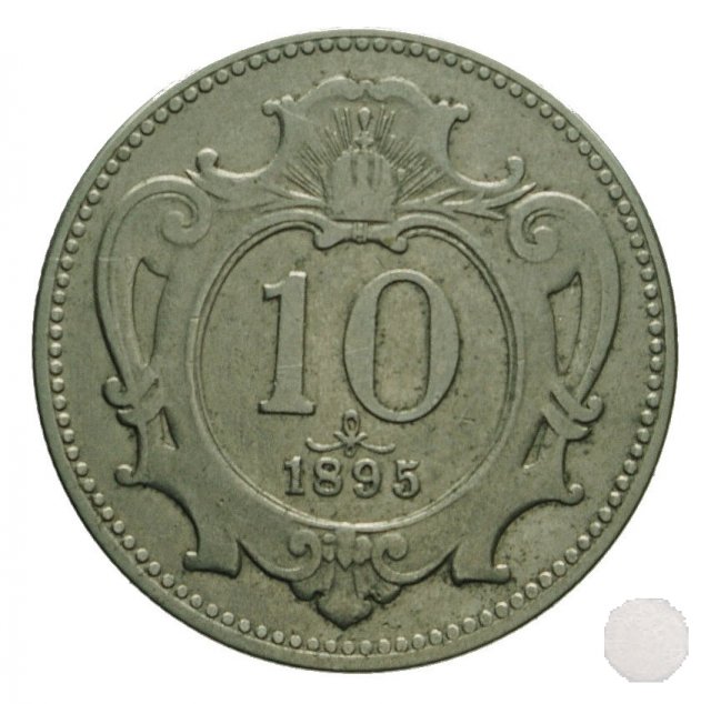 10 HELLER I tipo 1895 (Vienna)