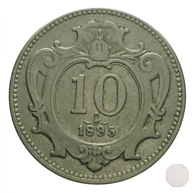 10 HELLER I tipo 1895 (Vienna)