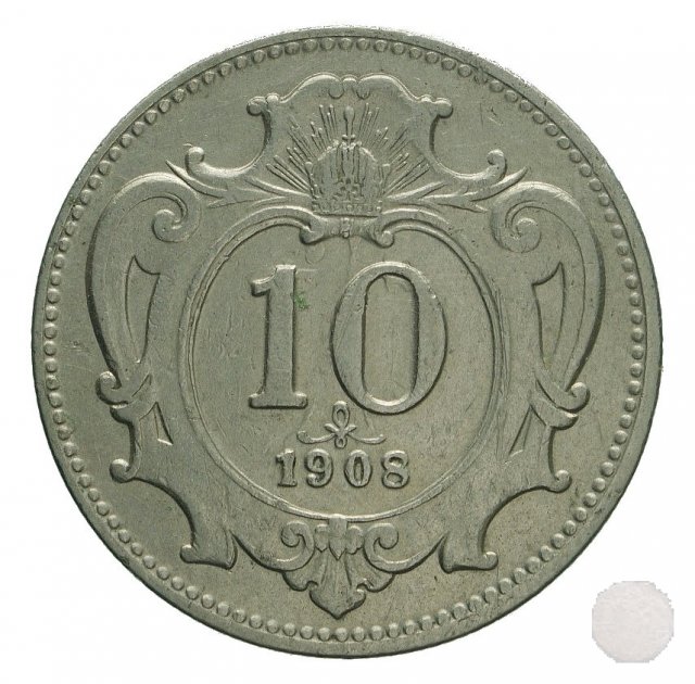 10 HELLER I tipo 1908 (Vienna)