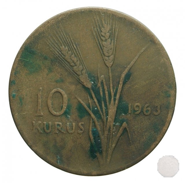 10 KURUS III tipo 1963 (Istambul)