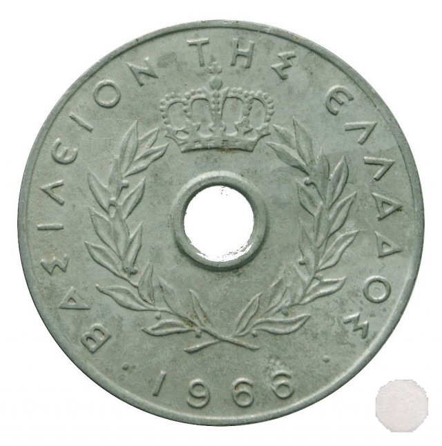 10 LEPTA 1966 (Atena)