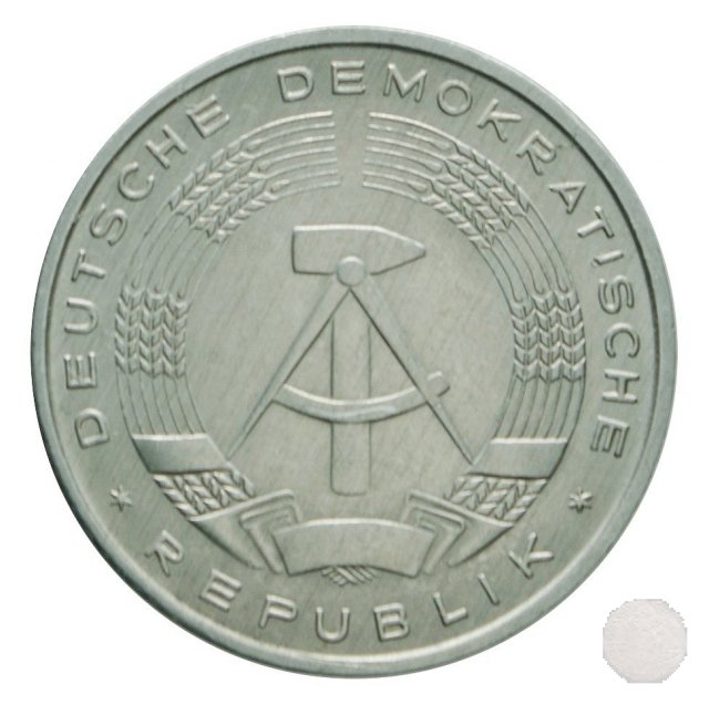 10 PFENNIG III tipo 1981 (Berlin)