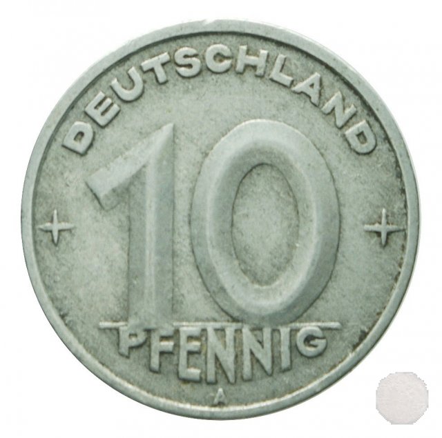 10 PFENNIG I tipo 1949 (Berlin)