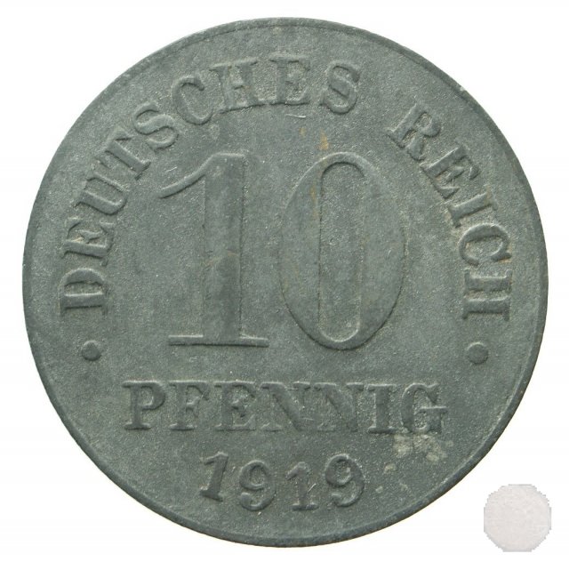 10 PFENNIG V tipo 1919 (Berlin)