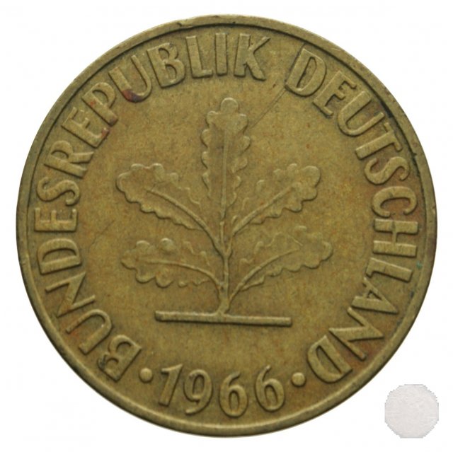 10 PFENNIG 1966 (Stuttgart)