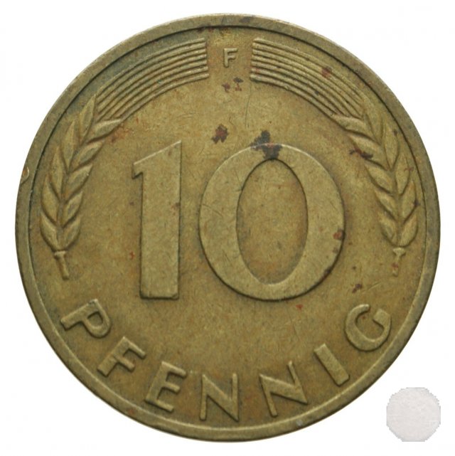 10 PFENNIG 1966 (Stuttgart)