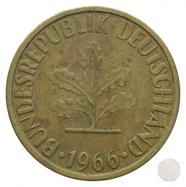 10 PFENNIG 1966 (Karlsruhe)