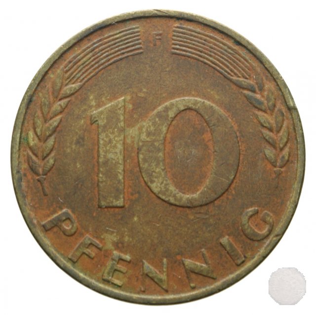 10 PFENNIG 1969 (Stuttgart)