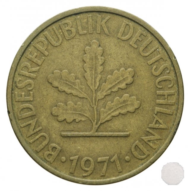 10 PFENNIG 1971 (Stuttgart)