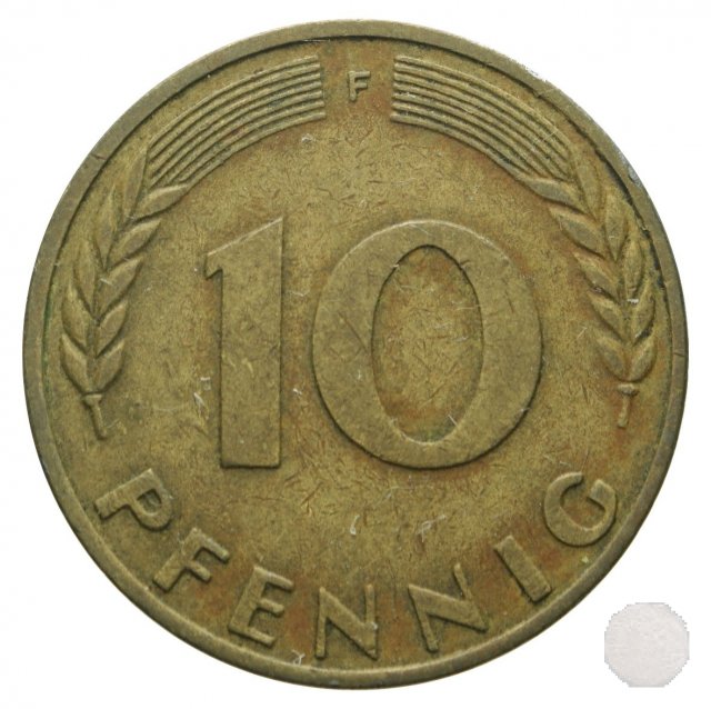 10 PFENNIG 1971 (Stuttgart)