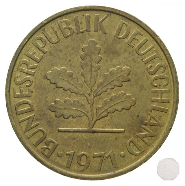 10 PFENNIG 1971 (Karlsruhe)