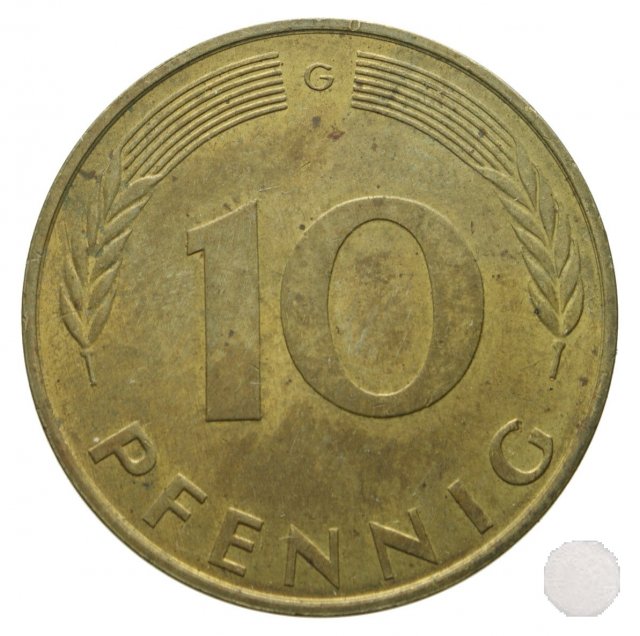 10 PFENNIG 1971 (Karlsruhe)