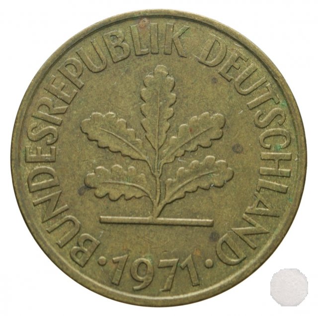 10 PFENNIG 1971 (Hamburg)