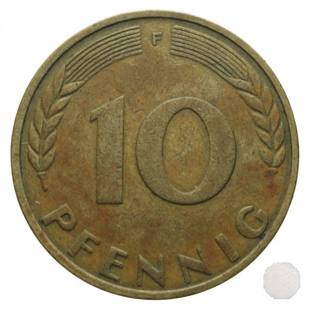 10 PFENNIG 1972 (Stuttgart)