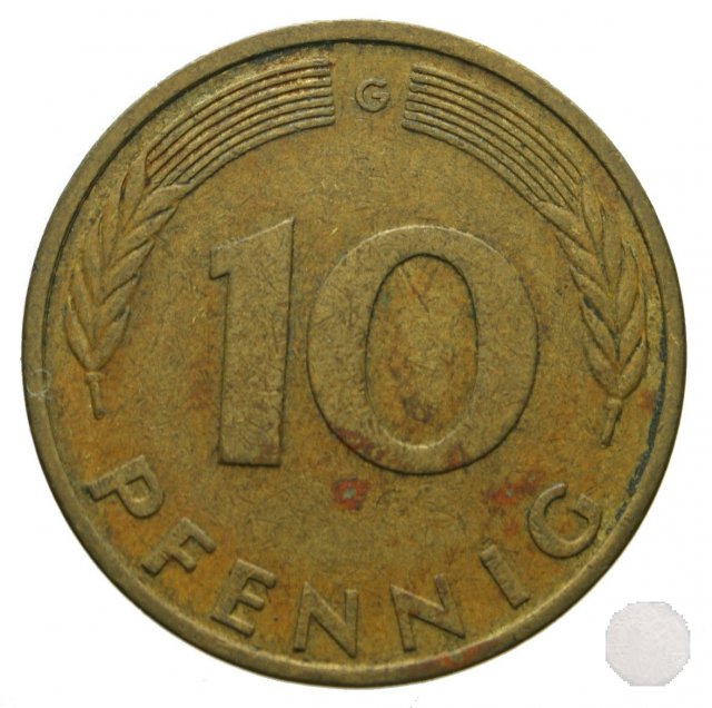 10 PFENNIG 1979 (Karlsruhe)