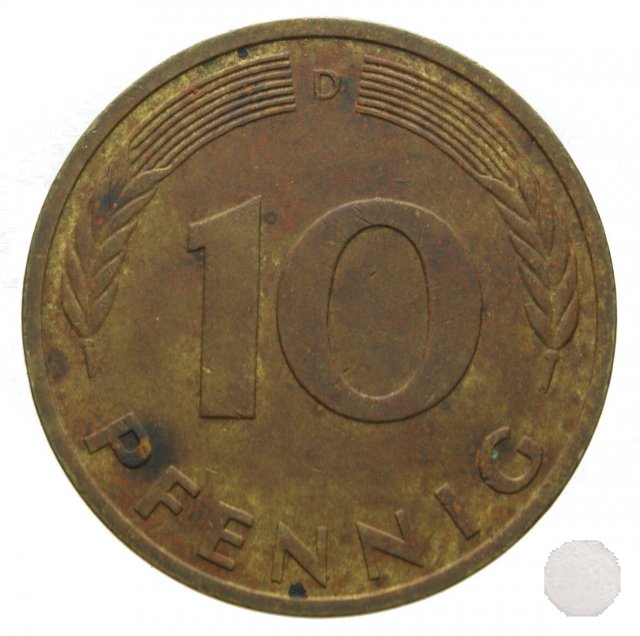 10 PFENNIG 1982 (Munich)