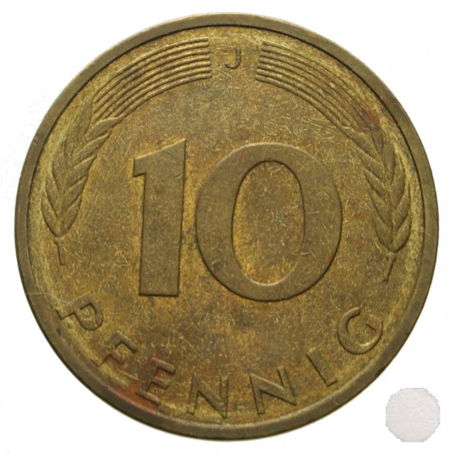 10 PFENNIG 1986 (Hamburg)