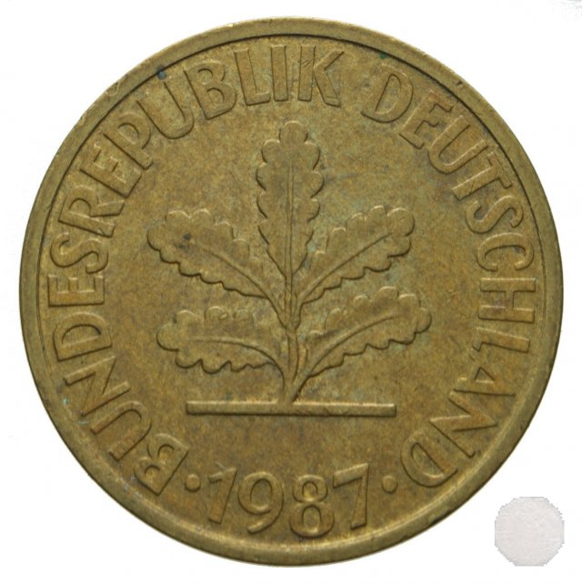 10 PFENNIG 1987 (Munich)