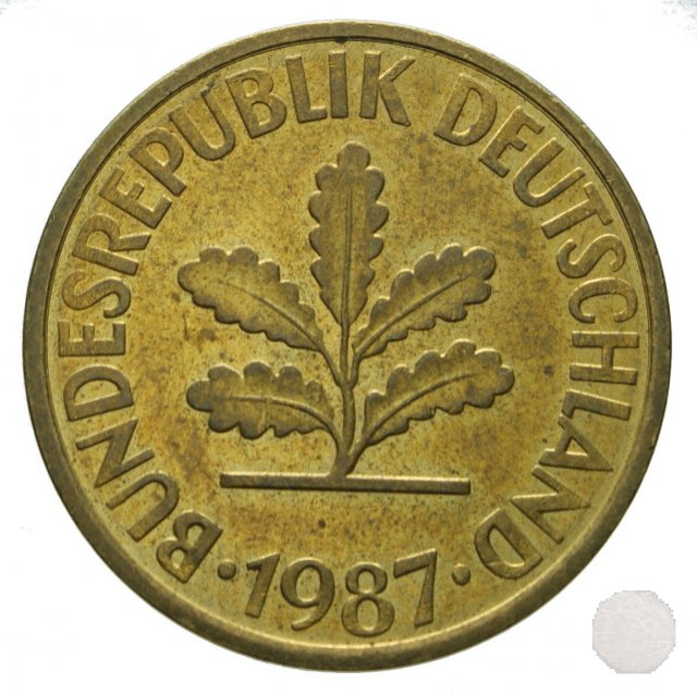 10 PFENNIG 1987 (Hamburg)