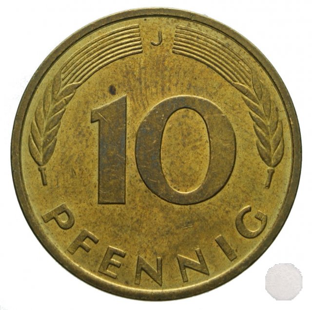 10 PFENNIG 1987 (Hamburg)