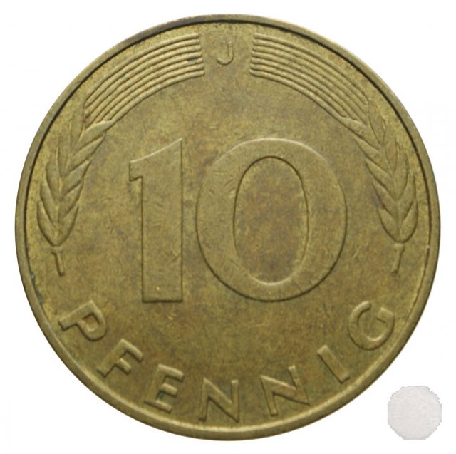 - 10 PFENNIG 1989 (Hamburg)