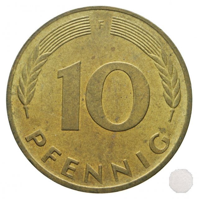 - 10 PFENNIG 1989 (Stuttgart)