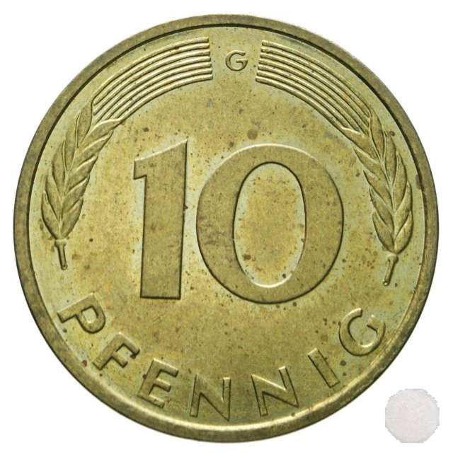 - 10 PFENNIG 1991 (Karlsruhe)