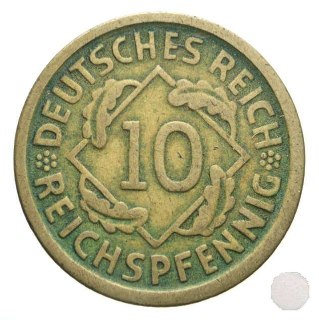 10 REICHSPFENNIG 1924 (Munich)
