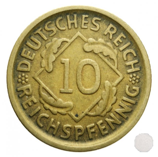 10 REICHSPFENNIG 1925 (Munich)