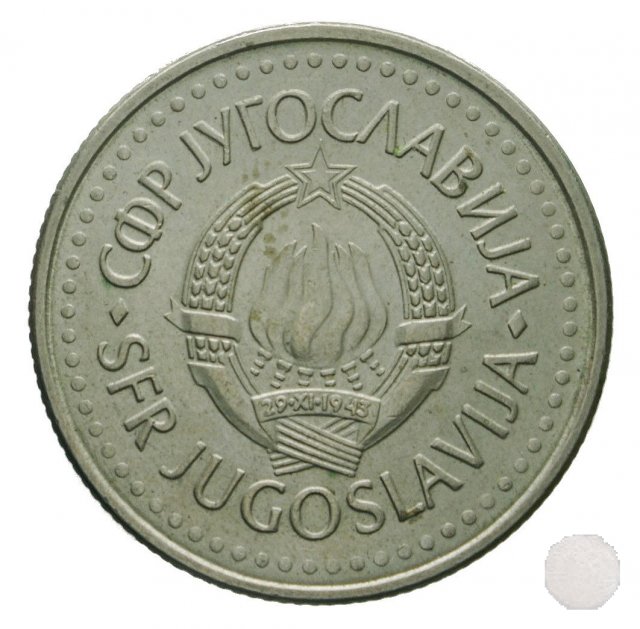 10 dinara III tipo 1983 (Belgrad)