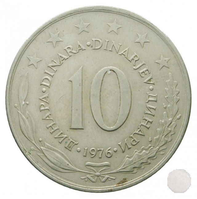 10 dinara I tipo 1976 (Belgrad)