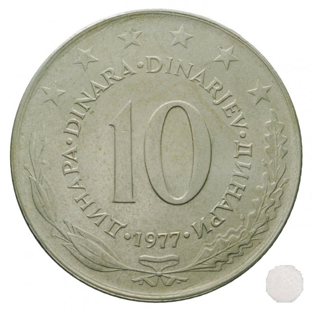 10 dinara I tipo 1977 (Belgrad)