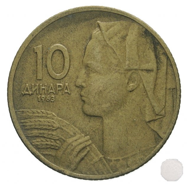 10 dinara 1963