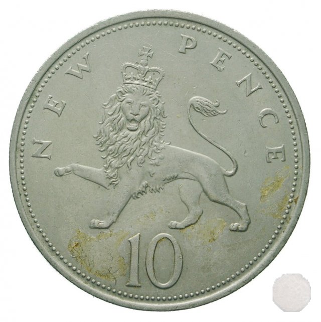 10 new pence 1968 (Londra)