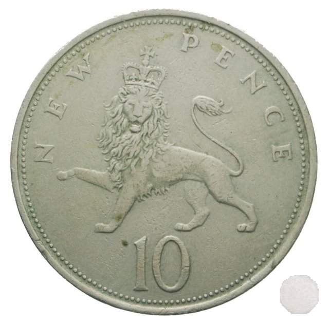 10 new pence 1970 (Londra)