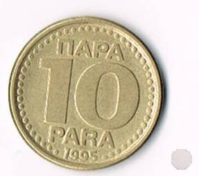 10 para II tipo 1995 (Belgrad)