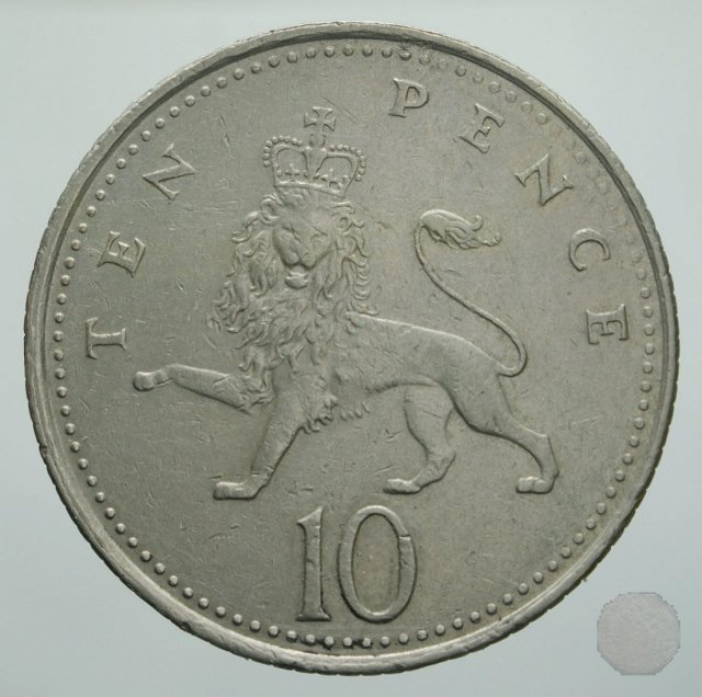 10 pence V tipo 2000 (Londra)