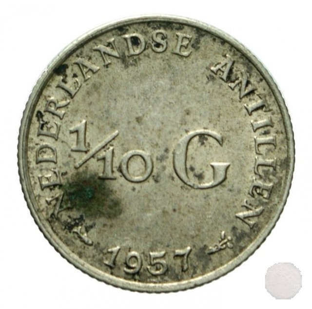 1/10 GULDEN 1957 (Utrecht)