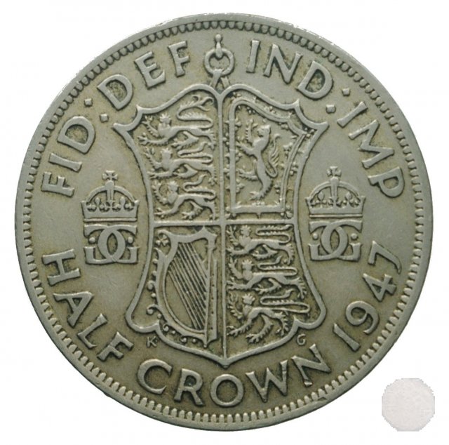 1/2 CROWN 1947 (Londra)