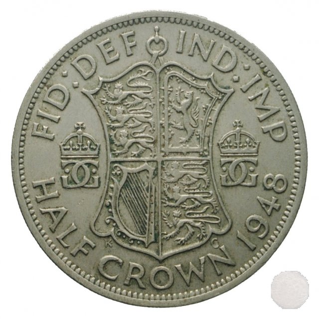 1/2 CROWN 1948 (Londra)